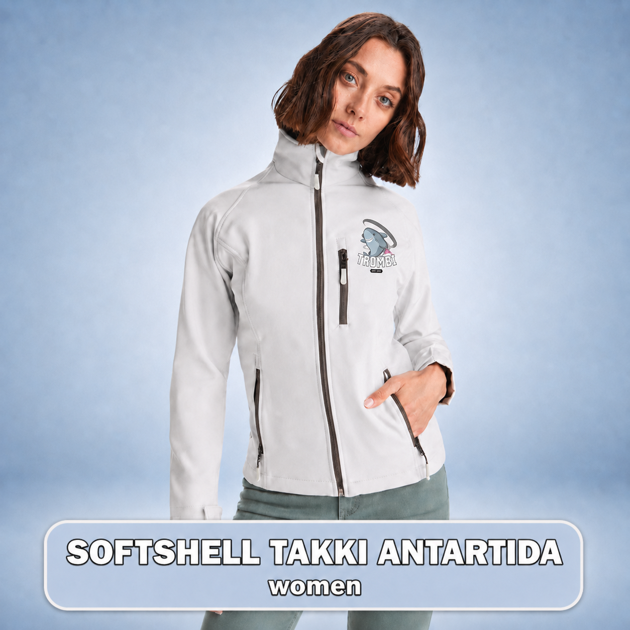 Naisten softshell-takki Antartida – Trombi